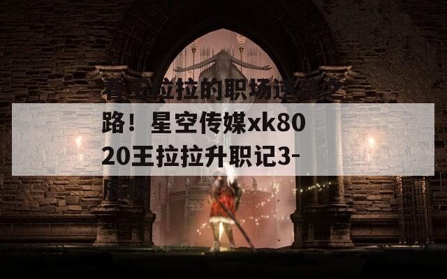 看王拉拉的职场逆袭之路！星空传媒xk8020王拉拉升职记3-辰悦