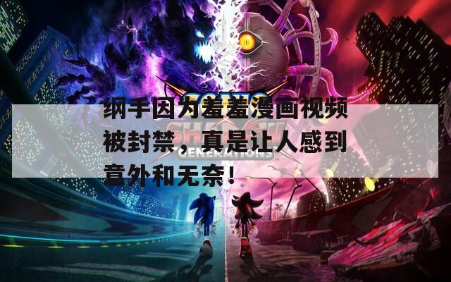 纲手因为羞羞漫画视频被封禁，真是让人感到意外和无奈！